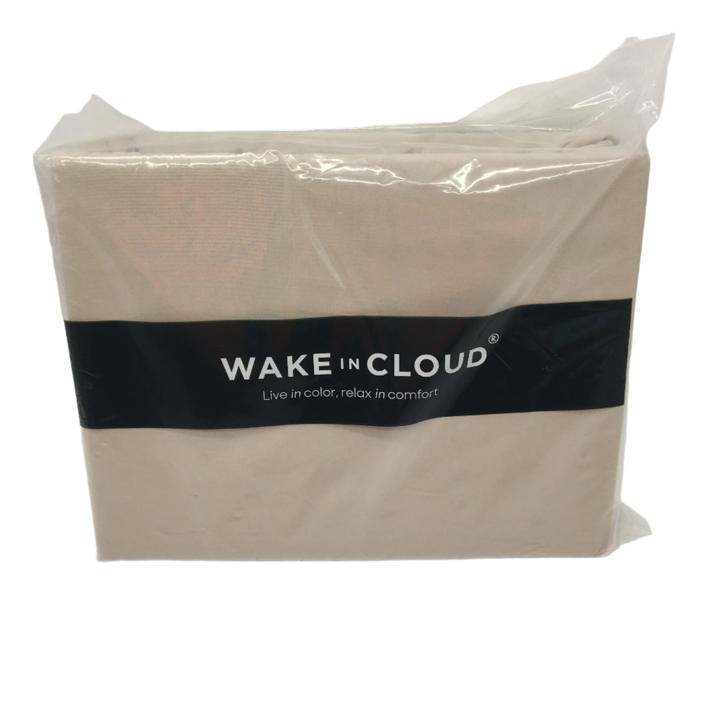 Wake in Cloud Beige Quilt Cover Set King with 2 Pillowcases NEW