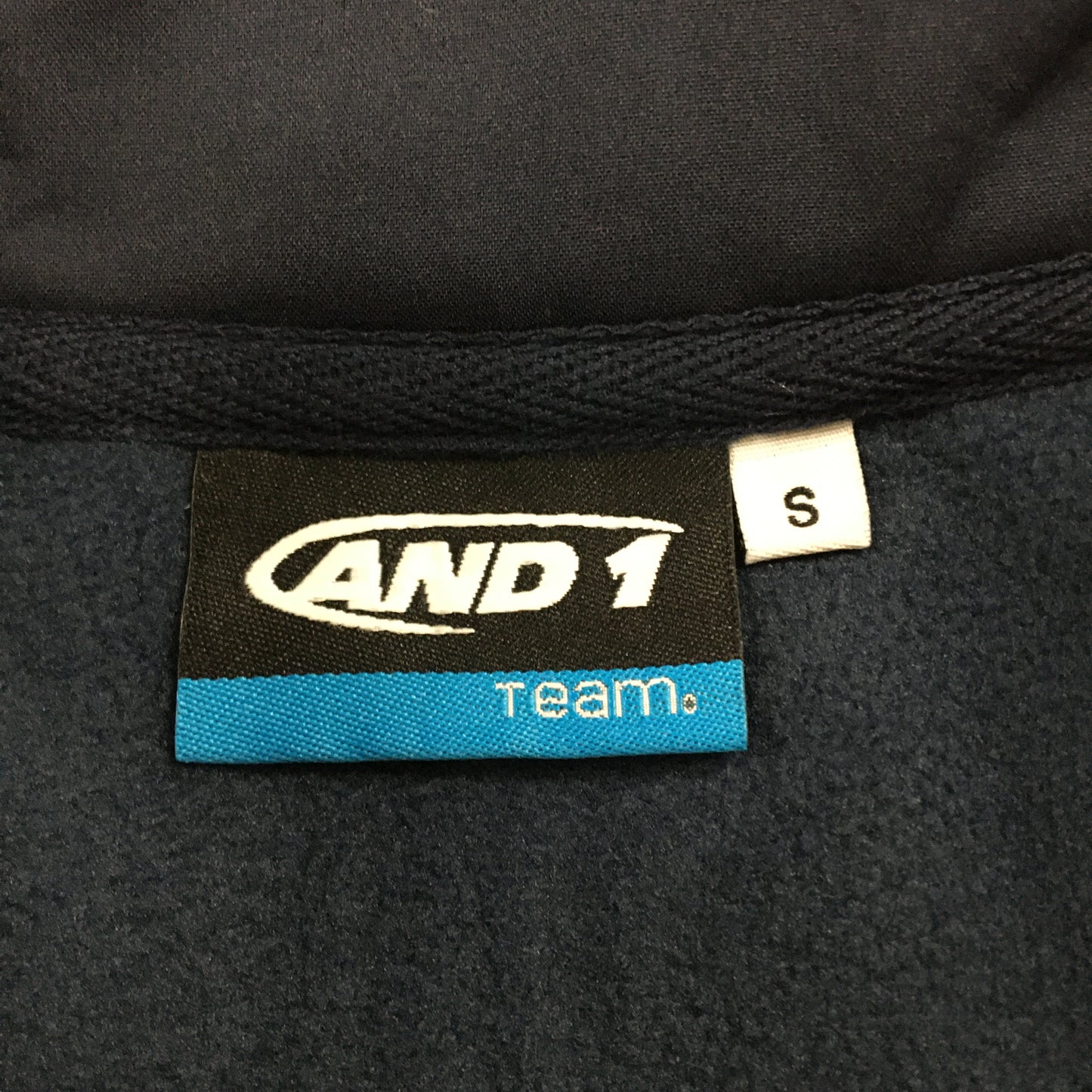 AND1 8pc Navy Zip Jacket Black Trackpants and OS Socks Unisex Size Small Set