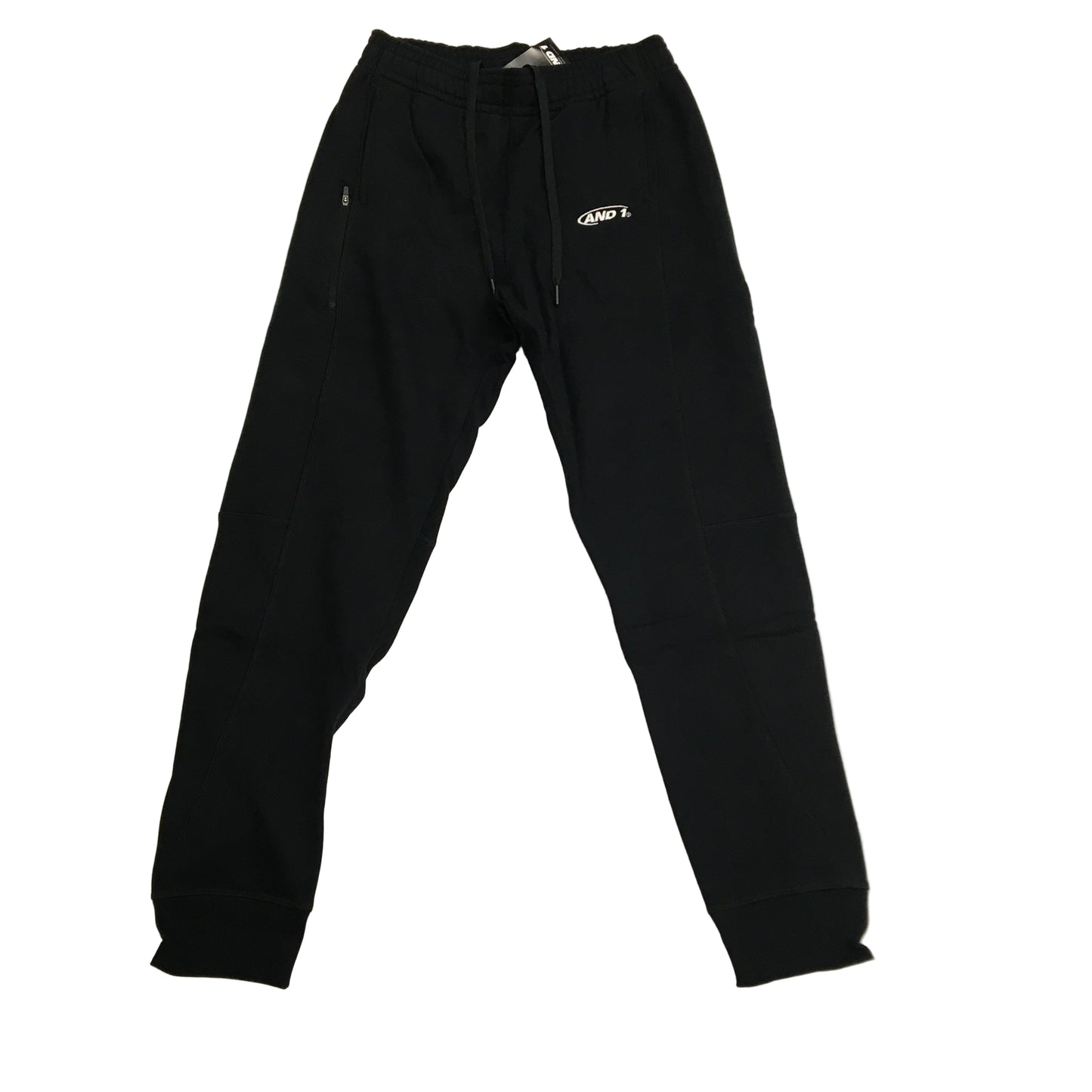 AND1 8pc Navy Zip Jacket Black Trackpants and OS Socks Unisex Size Small Set