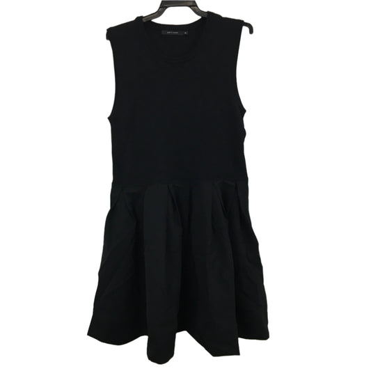 Portmans Dee Knit Woven Short Sleeveless Black Dress for Women - Size AU 16 - NEW