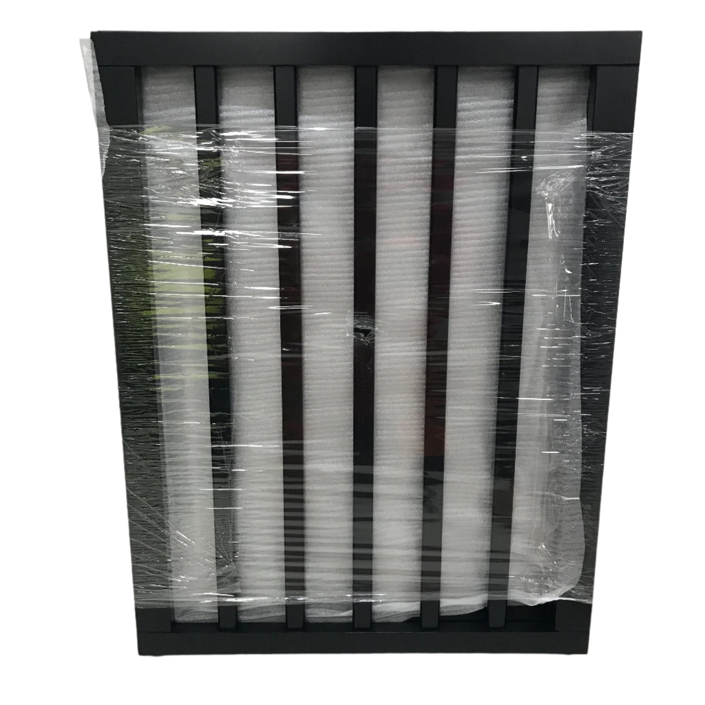 PAWZ 4 Panel Freestanding Foldable Wooden Pet Animal Gate Black NEW