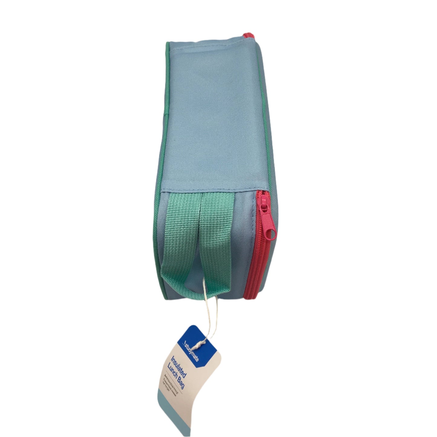 2 Pack Studymate Blue Strawberry Heart Themed Insulated Lunch Bag NEW