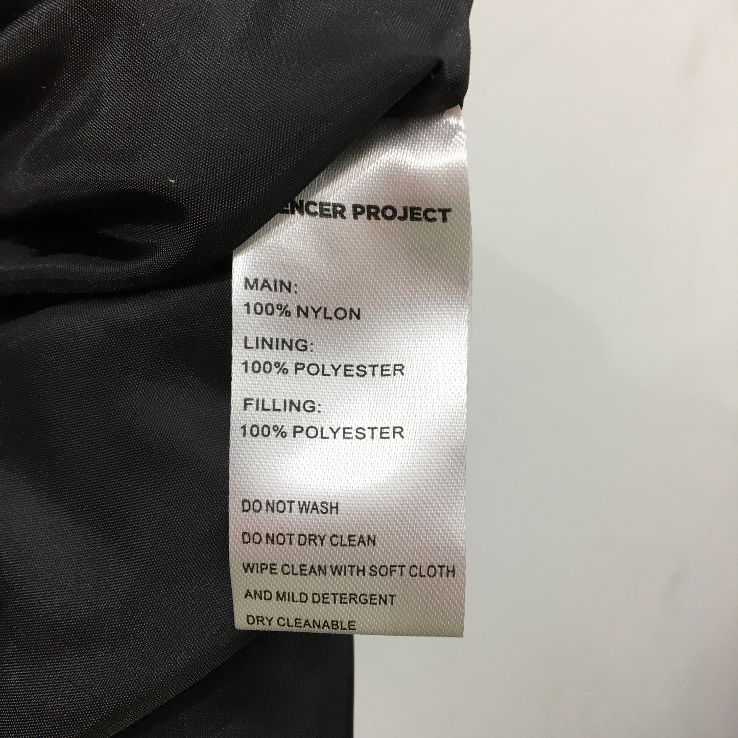 Spencer Project Black Boxy Vintage Fit Burnside 90s Puffer Vest Mens Size M NEW