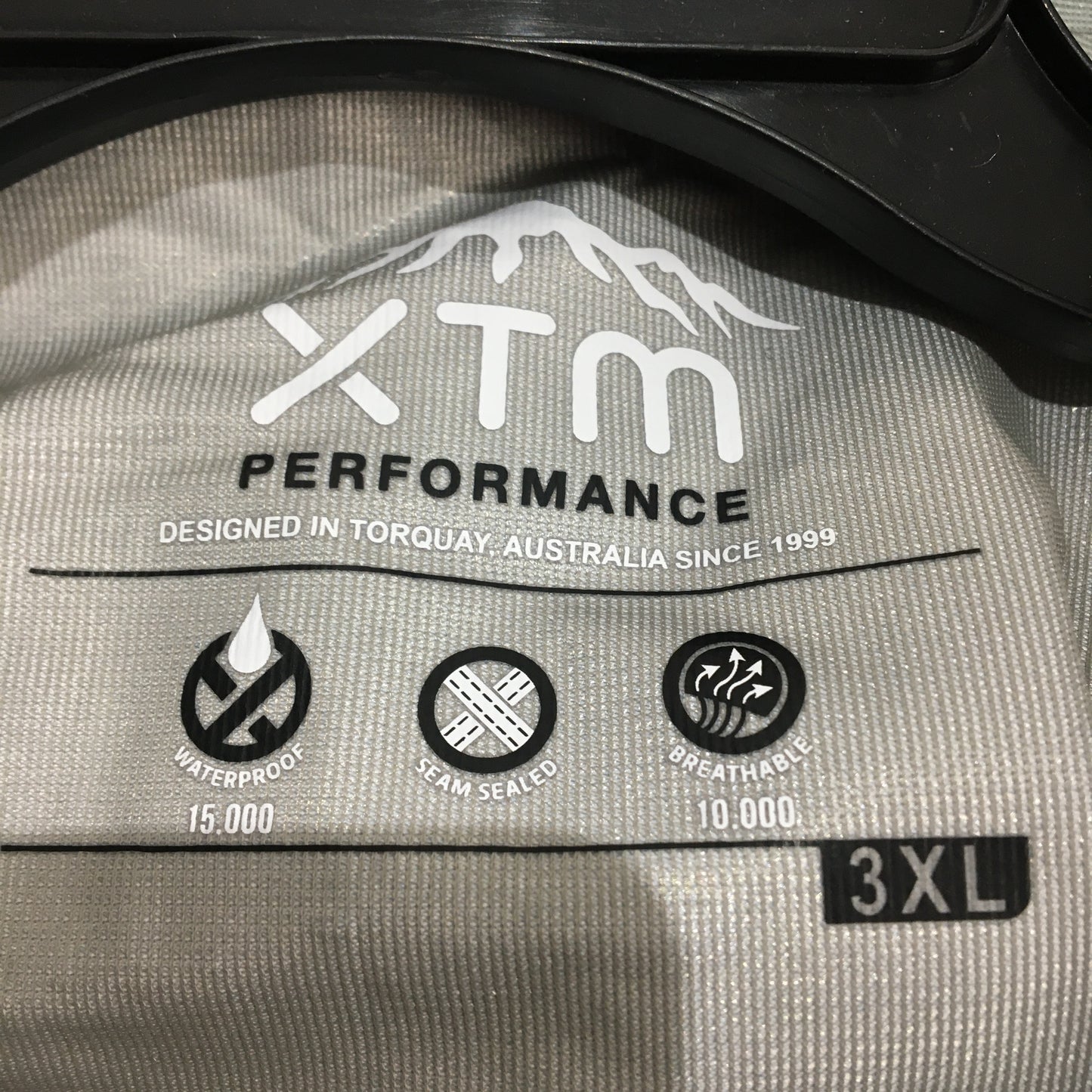 XTM Blue Kakadu Seam Sealed Waterproof Rain Jacket Hooded Coat Mens Sze 3XL NEW