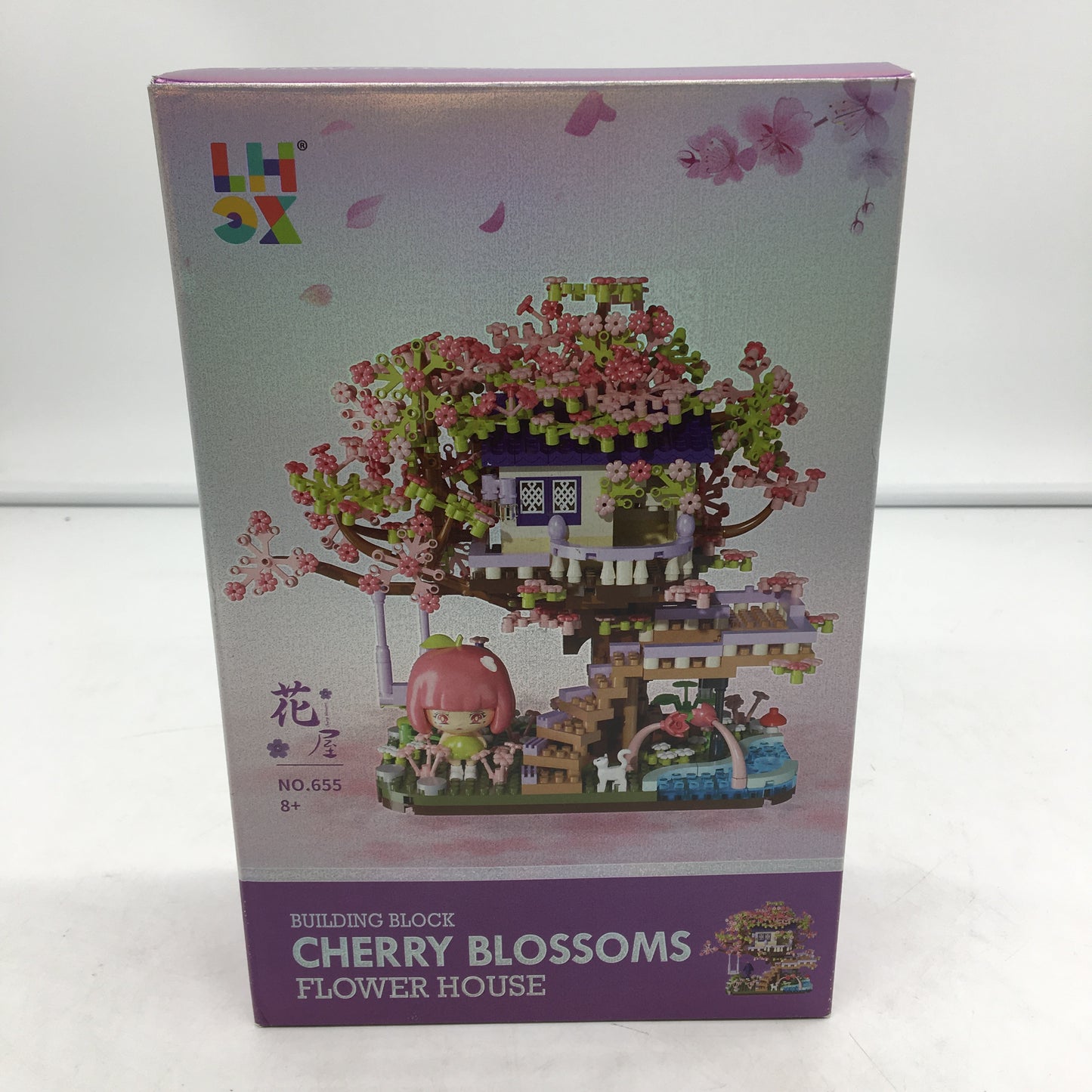 Cherry Blossom Tree Building Set Flower House Mini Micro Blocks Toy Age 8+ NEW