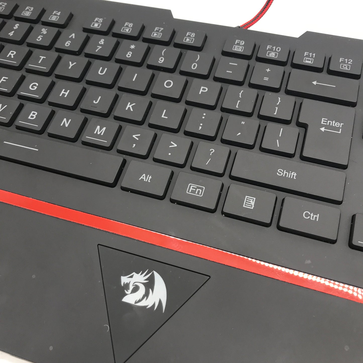 Redragon Karura 2 RGB Gaming Keyboard With Wrist Rest High Speed & Control NEW