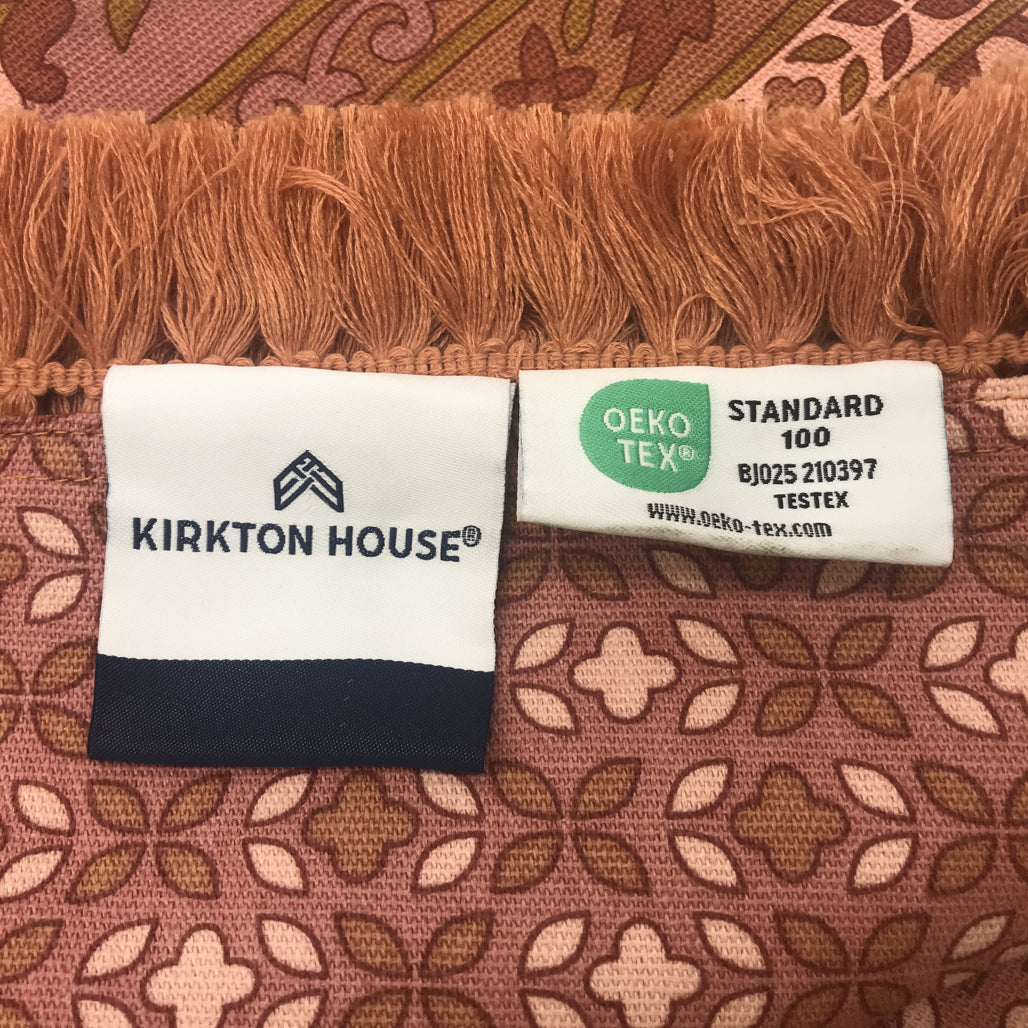 Kirkton House 1.5mx1.5m Outdoor Eclectic Boho Cotton Picnic Rug NEW