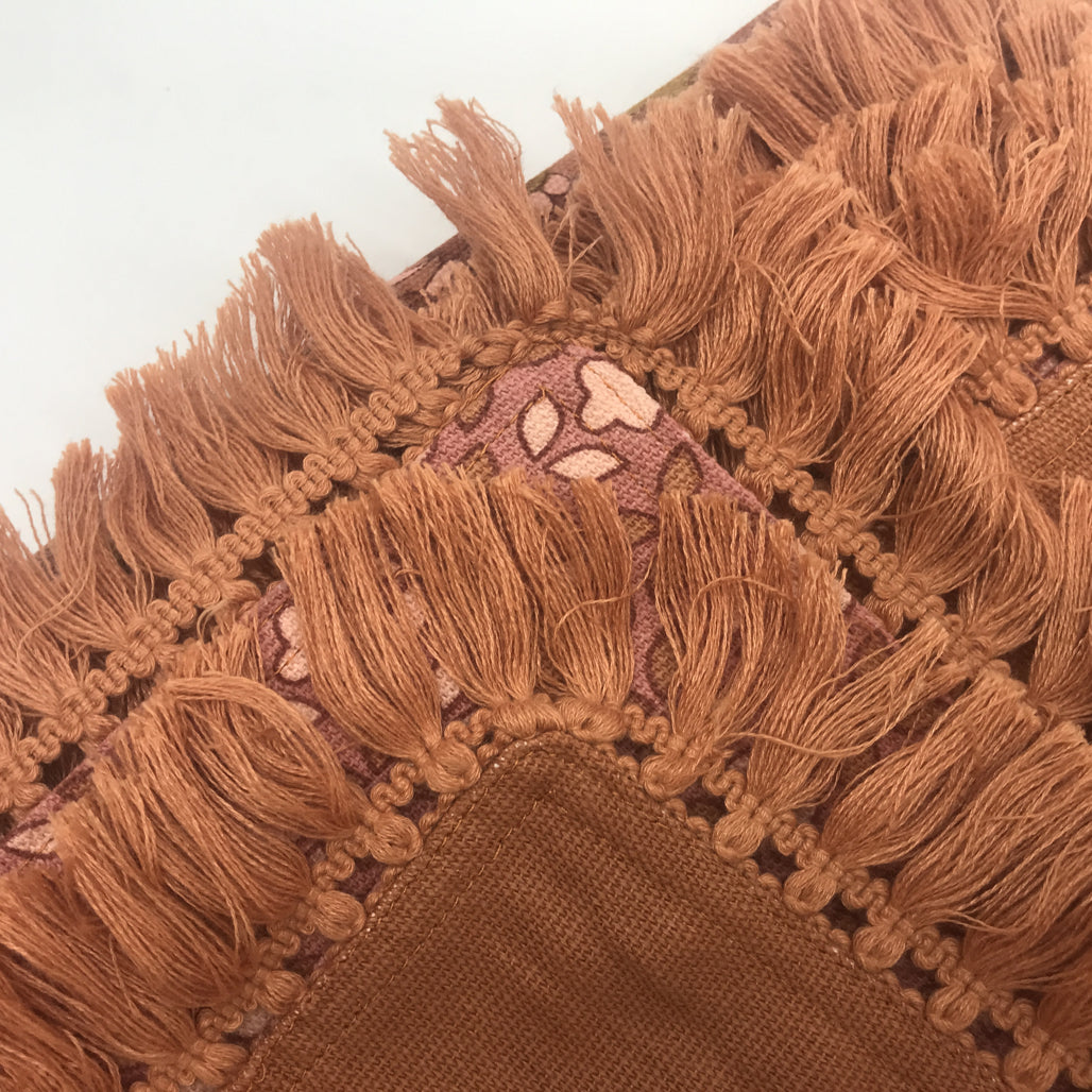 Kirkton House 1.5mx1.5m Outdoor Eclectic Boho Cotton Picnic Rug NEW