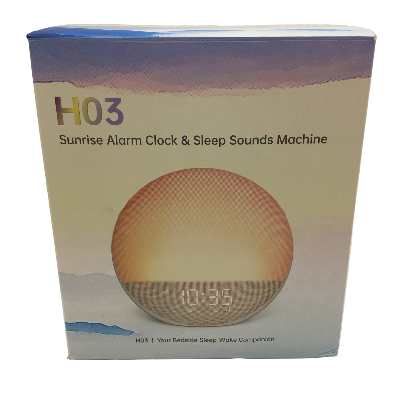 H03 Sleep-Wake Companion Sunrise Alarm Clock Sleep Sound Machine in Green NEW
