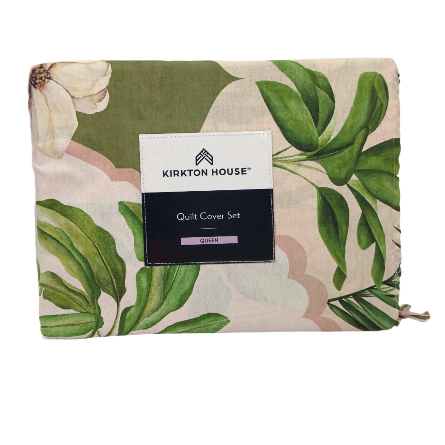Kirkton House Multicoloured Floral Patterned Oasis Quilt Cover Set QUEEN Bed NEW