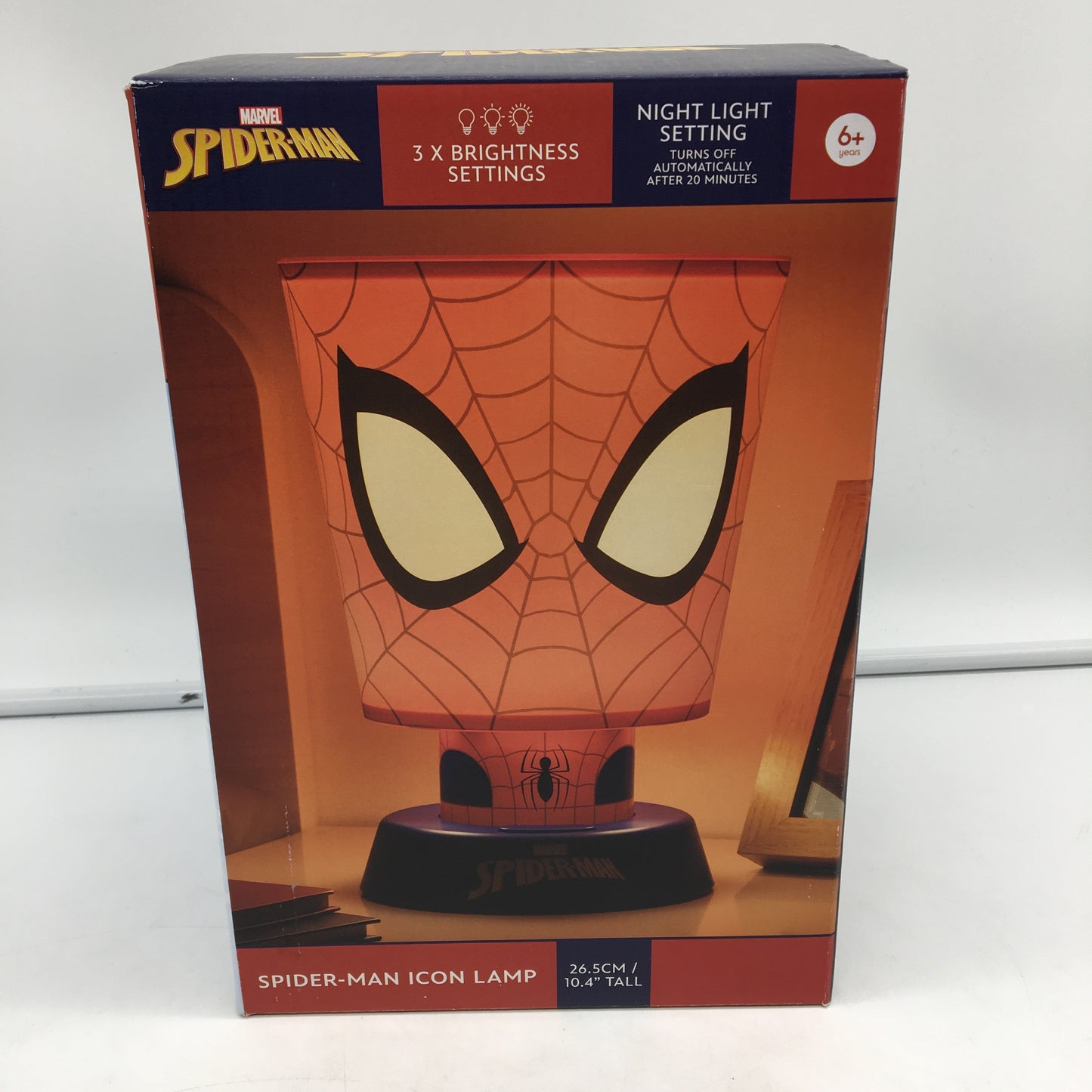 Paladone Disney Marvel Spider Man 3 Piece Wall and Table Lamp Light Bundle NEW