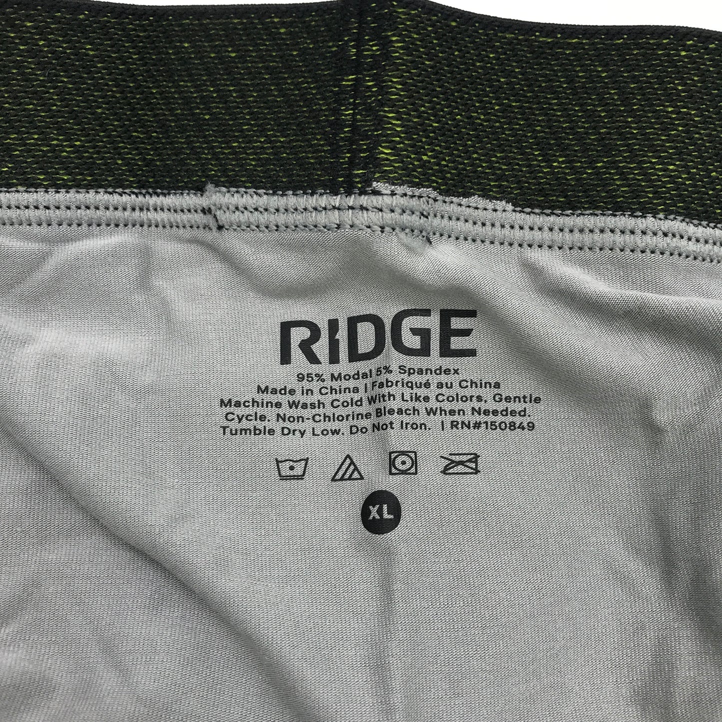 RIDGE 6 Pack Bundle Premium Quality Modal BBG Fly Front Boxer Size XL NEW