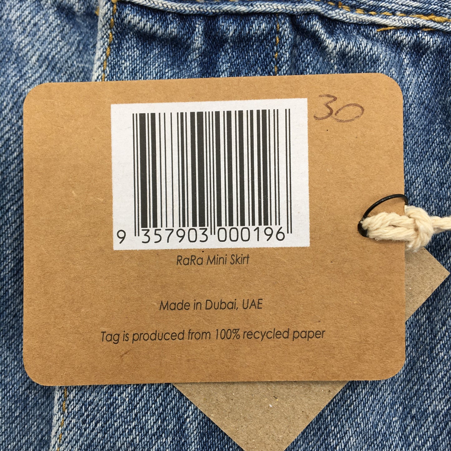 reWORKED re-UP Handcrafted Upcycled Fabrics Floral RaRa Mini Skirt Size 10