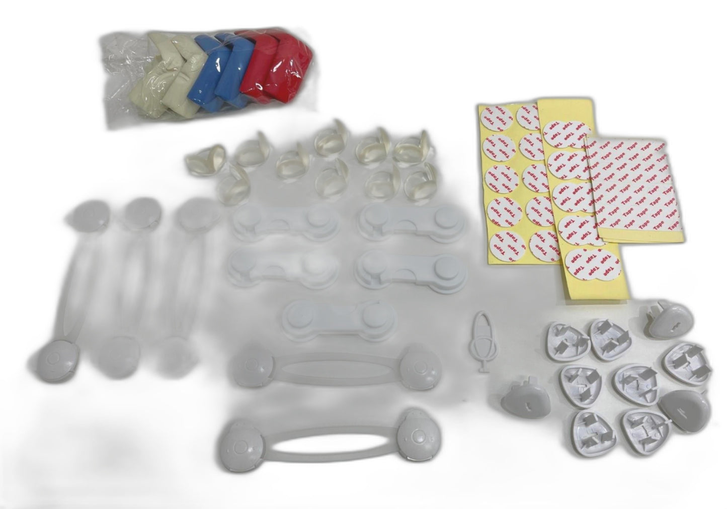 Baby Home Safety Essentials Kit 36 Piece Inc Adhesive Stickers NEW