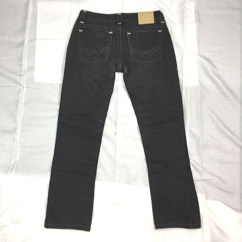 reWORKED re-UP Handcrafted Upcycled Fabrics Alex Patch Black Jeans Size 32