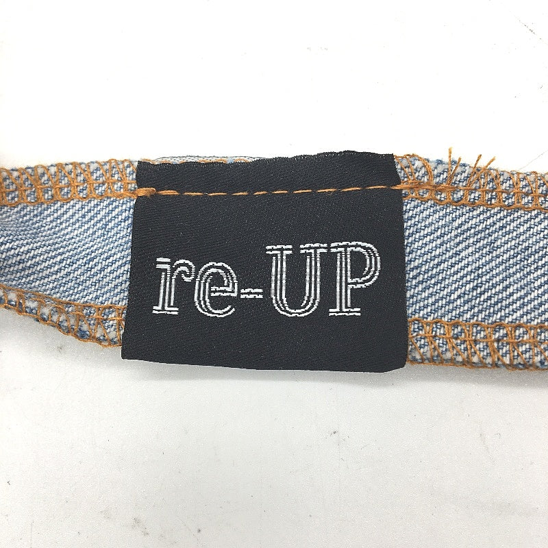 reWORKED by re-UP Handcrafted Upcycled Fabrics Denim Cross Body Shoulder Pouch