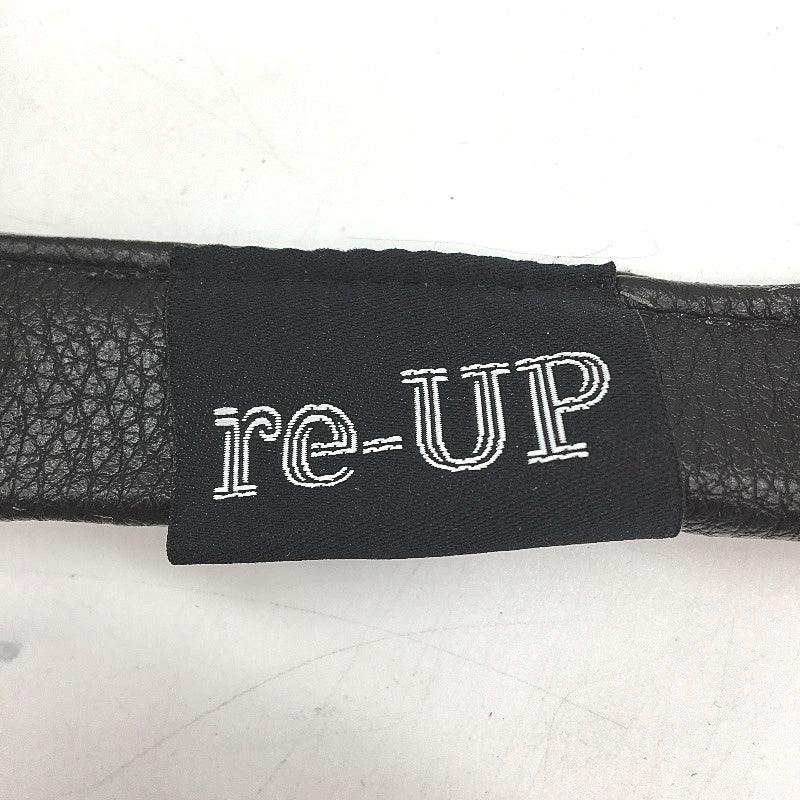 reWORKED by re-UP Handcrafted Upcycled Fabrics Leather Look Body Shoulder Pouch