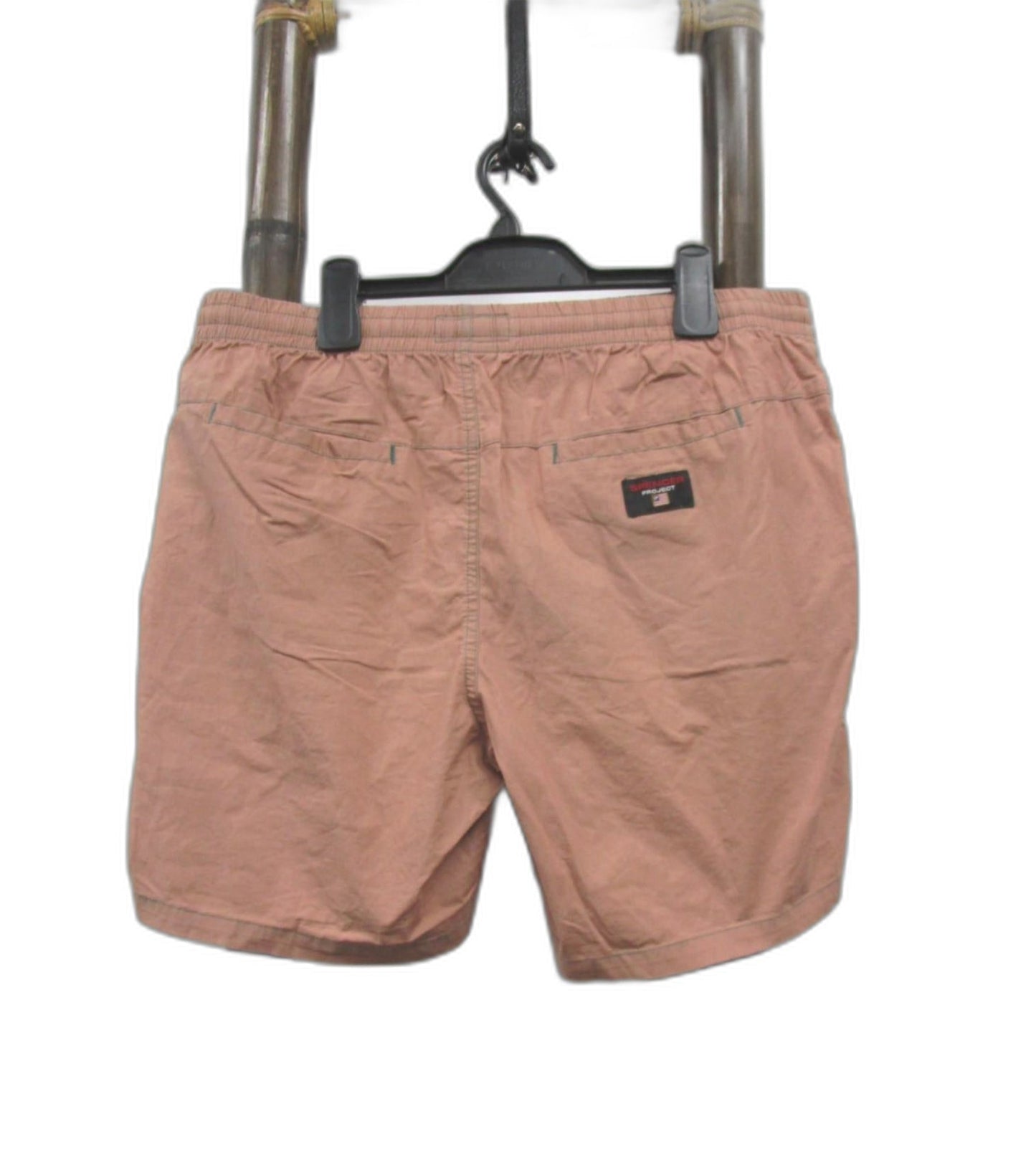 Spencer Project Light Brown Relaxed Fit Four Pocket Shorts Mens Size 32