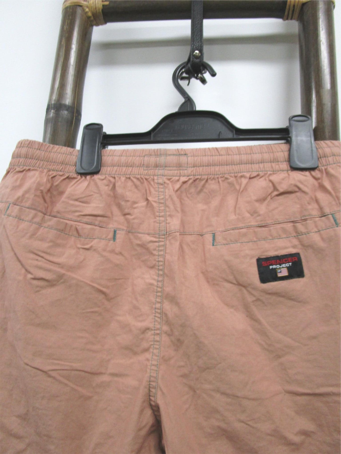 Spencer Project Light Brown Relaxed Fit Four Pocket Shorts Mens Size 32