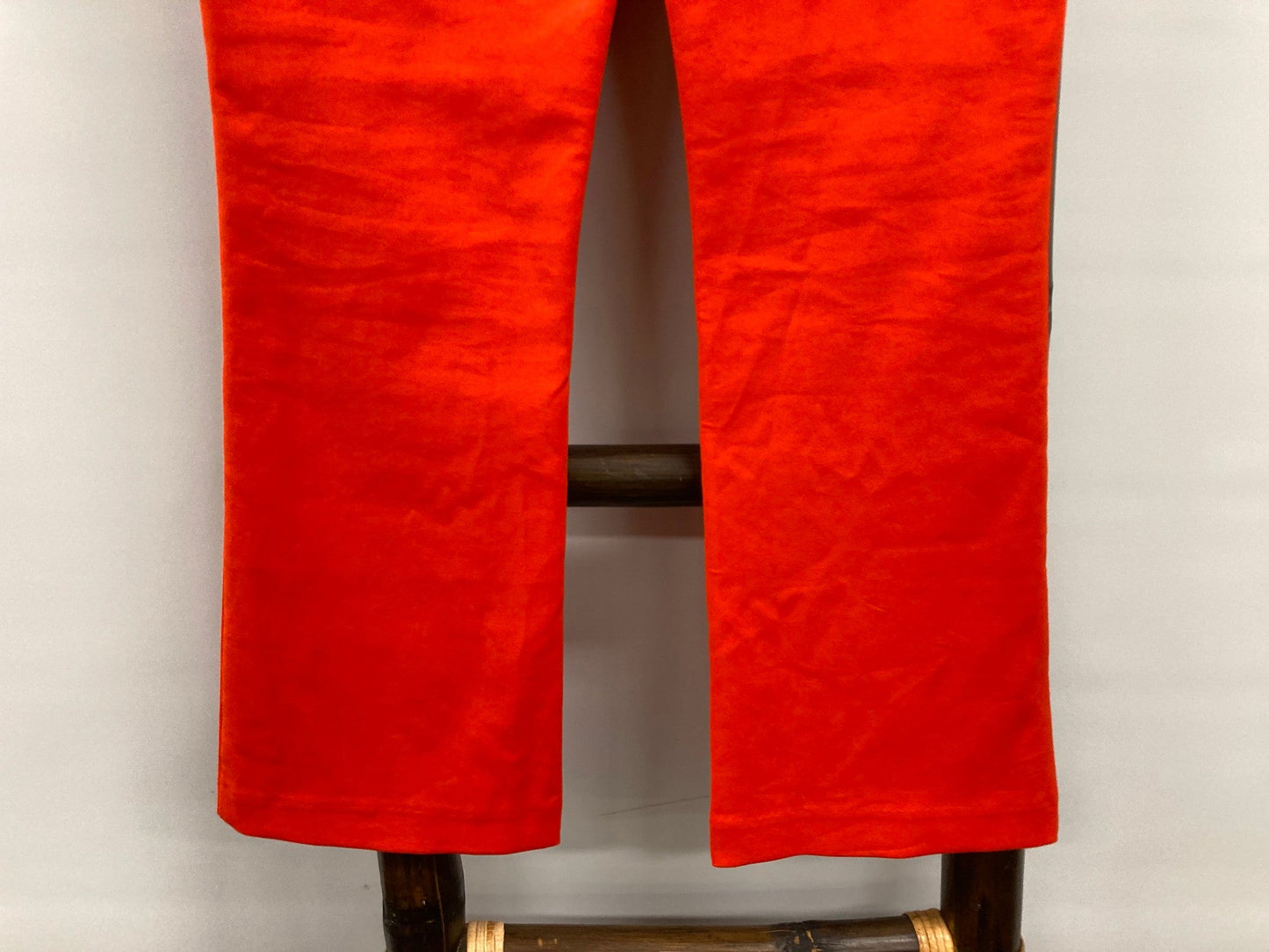 Zara High Waisted, Straight Leg Culottes Zip Tangerine Ladies Sz M NEW