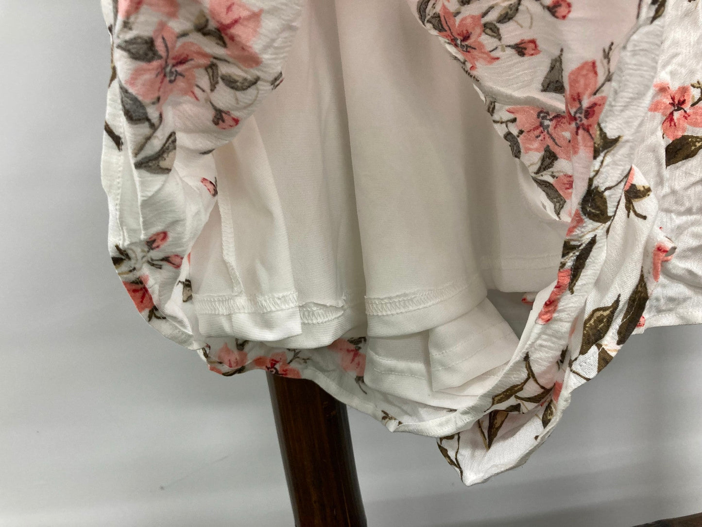 Jay Jays Floral Lined Playsuit (Shorts) White Floral Ladies Sz 12 NEW