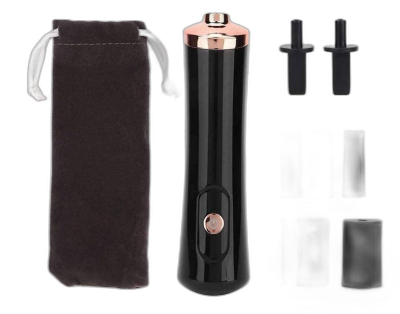 Portable Electronic Automatic Glue Wake-Up Device Black NEW