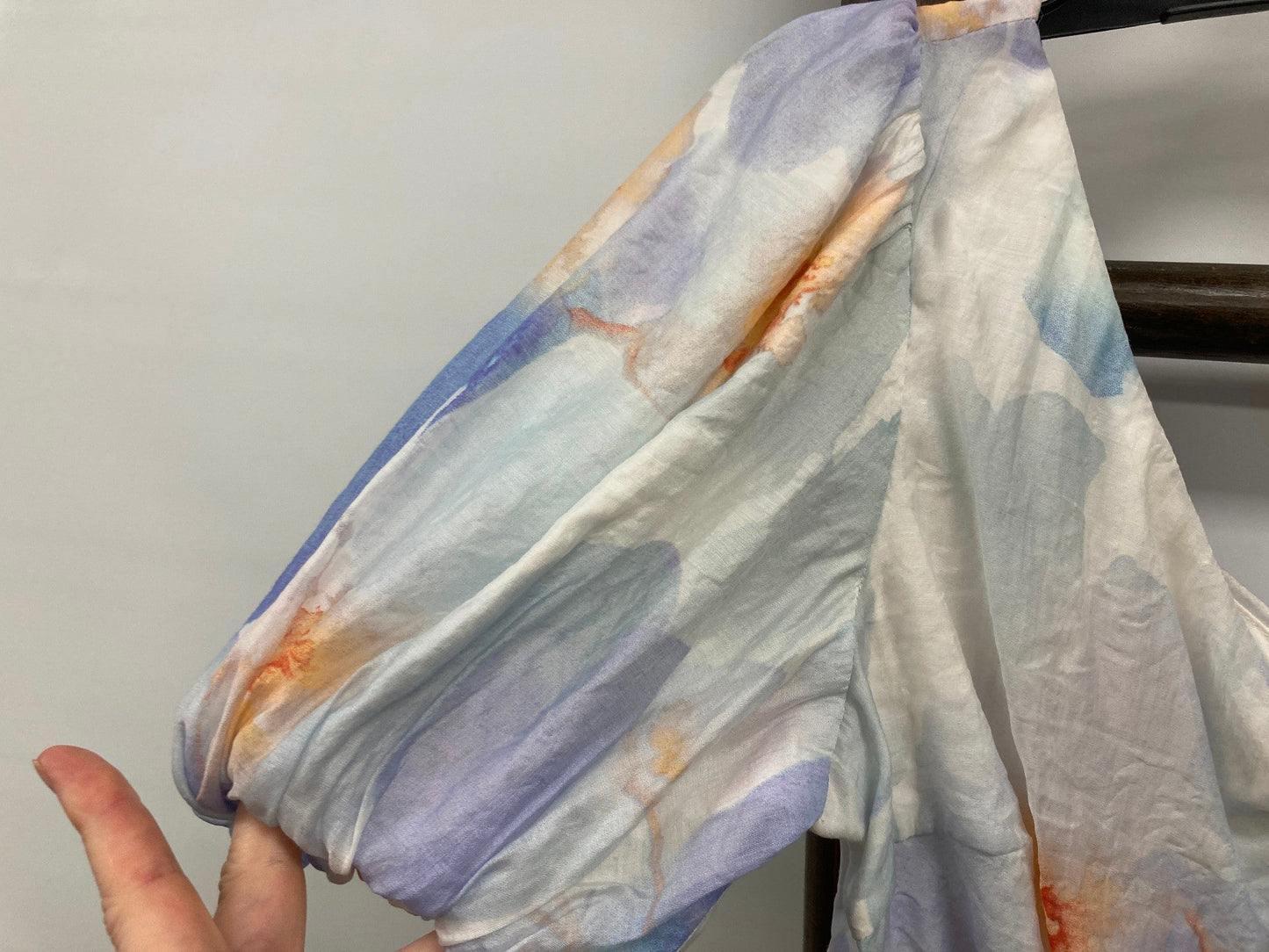 Winnie & Co Lined Light Pastel Dress With Side Cut Out Ladies Sz 8 NEW