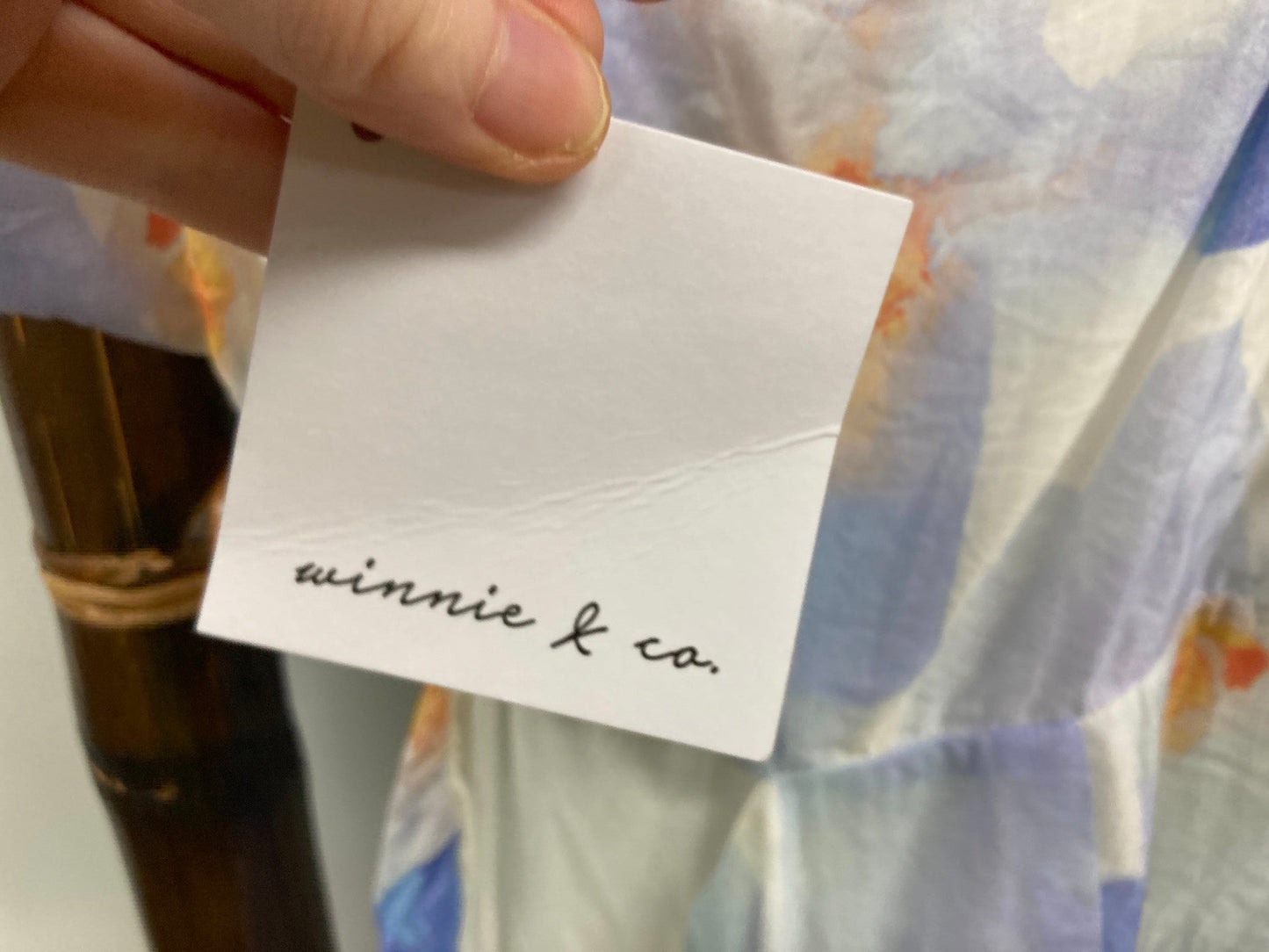 Winnie & Co Lined Light Pastel Dress With Side Cut Out Ladies Sz 8 NEW