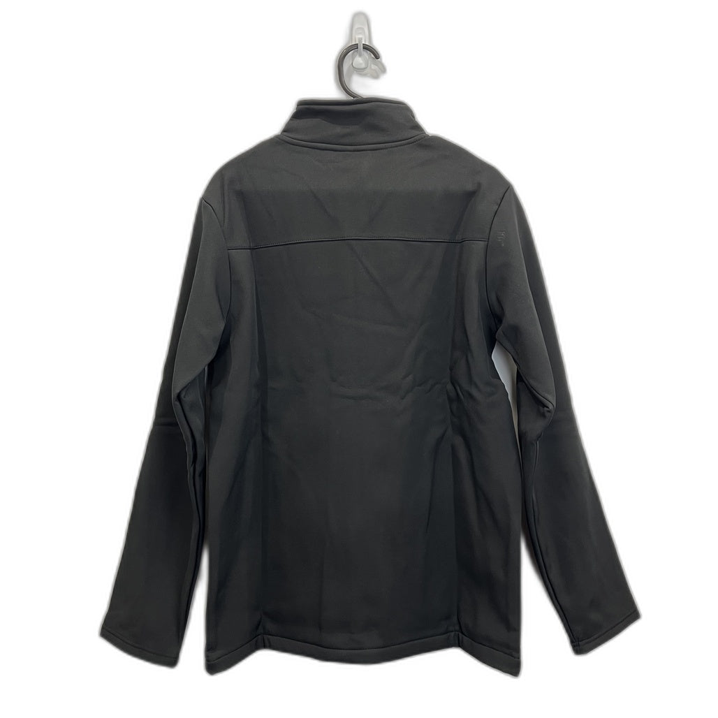 NEW AND1 Fleece-Lined Zip-Up W/ Pockets Sports Tracksuit Jacket Black Sz Small