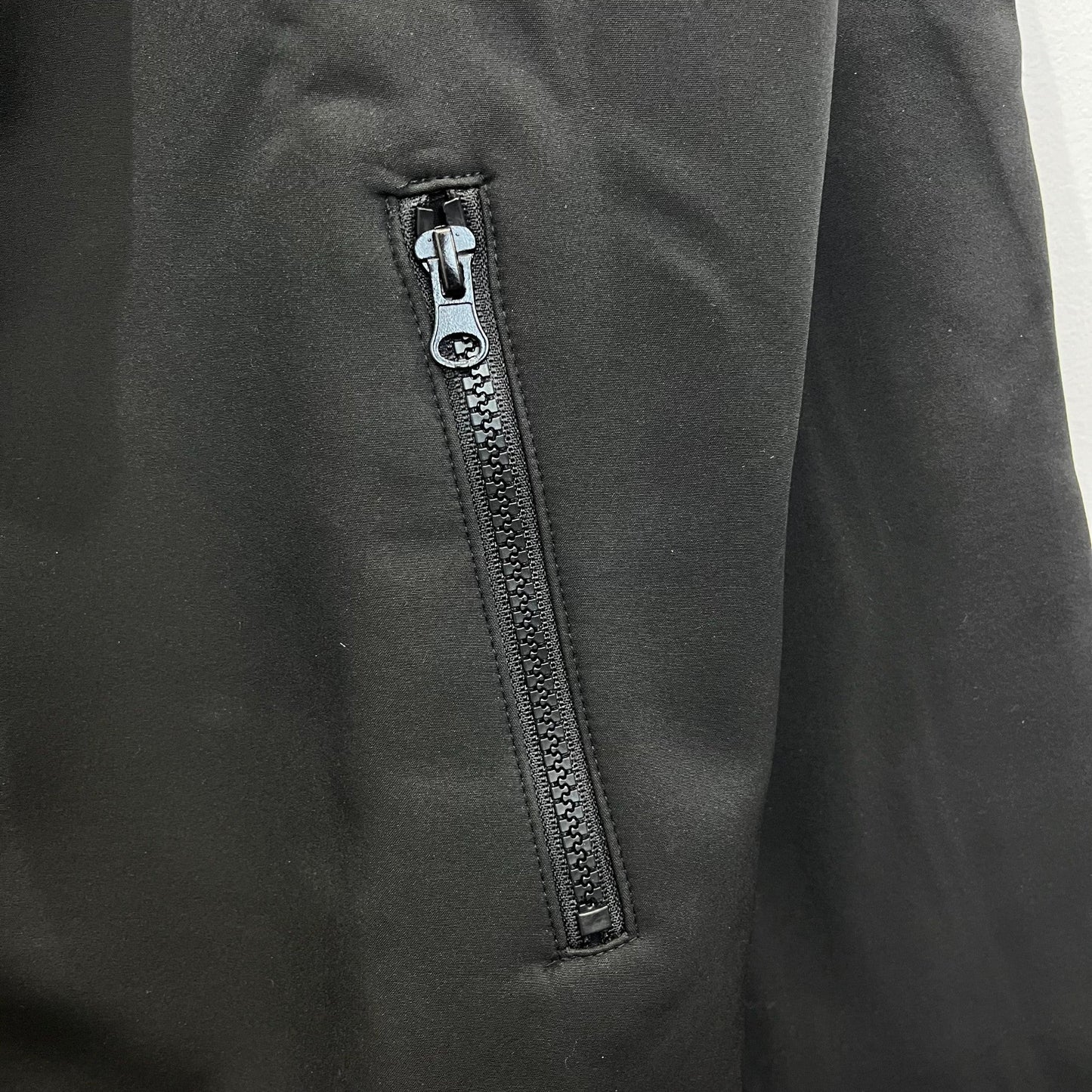 NEW AND1 Fleece-Lined Zip-Up W/ Pockets Sports Tracksuit Jacket Black Sz Small