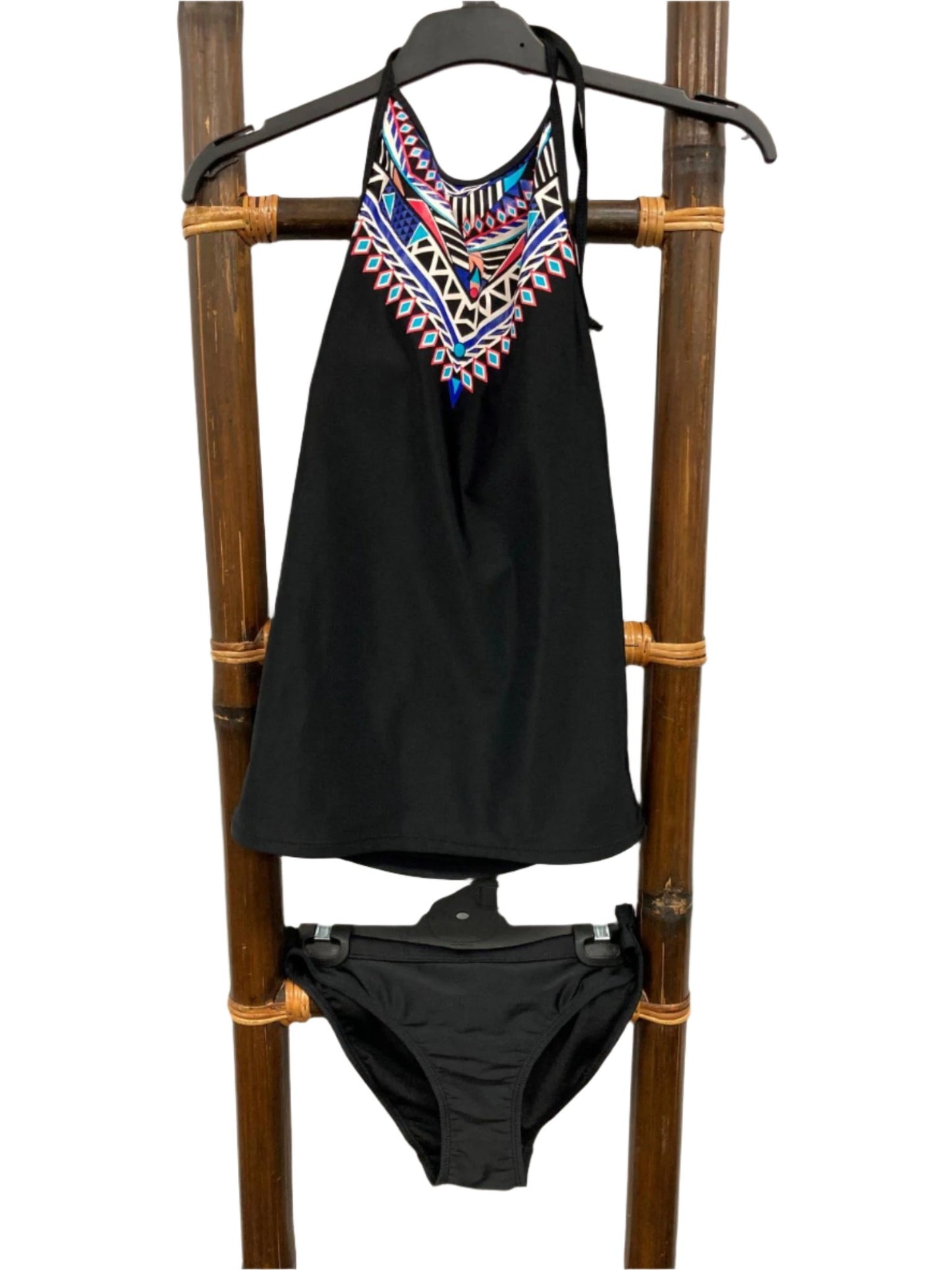 Ex-Display Ed It Ed Beach Black Tank & Bikini Pants Black Ladies Sz 8