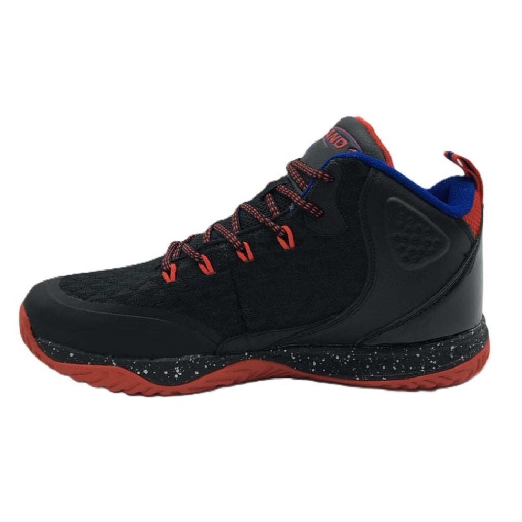 Brand NEW AND1 Blaze Lace-Up Basketball Black/Red Sneakers Mens