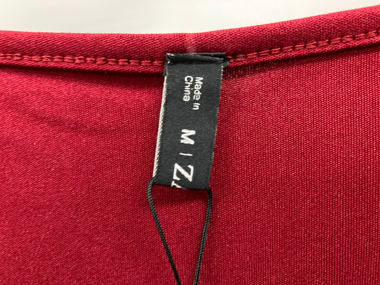 Zaful Forever Young, L/Sleeve Burgundy Body Suit Ladies Sz M NEW