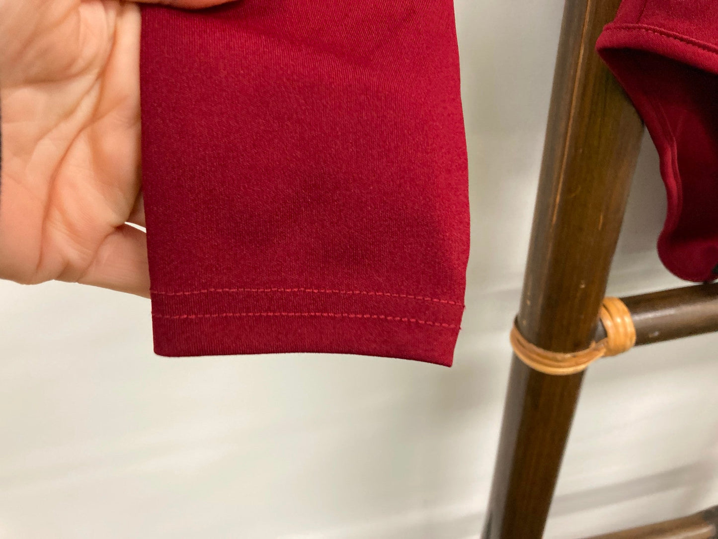 Zaful Forever Young, L/Sleeve Burgundy Body Suit Ladies Sz M NEW