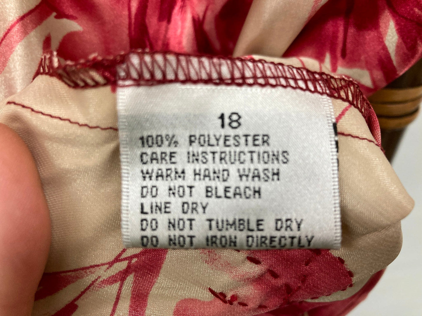 Rockmans Beaded Ruffle Blouse Gold/Raspberry Ladies Sz 18 *W/Tags NEW