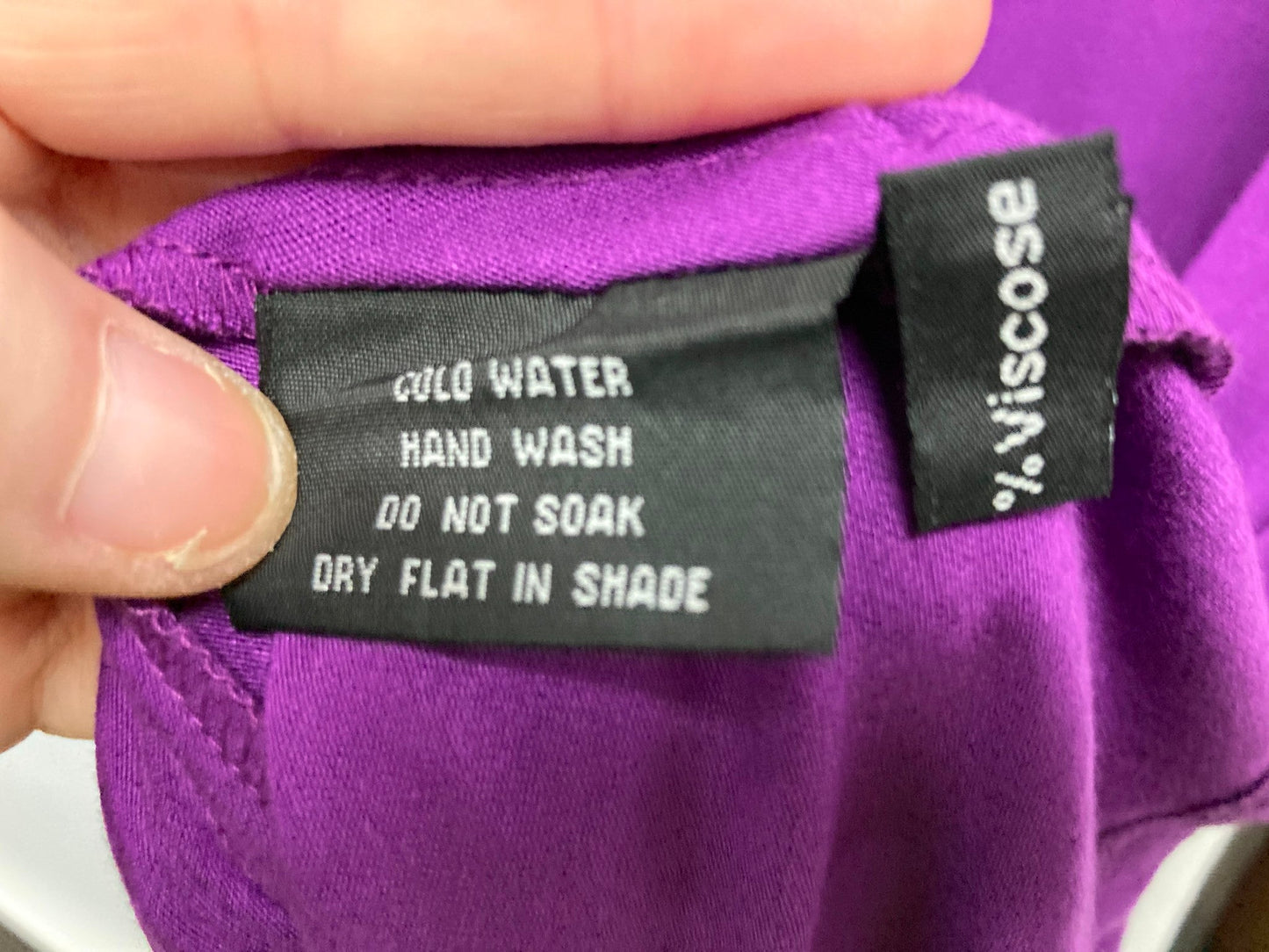 Ishka Embroidered Collar Small Purple/Green Tank Dress Ladies Sz S NEW