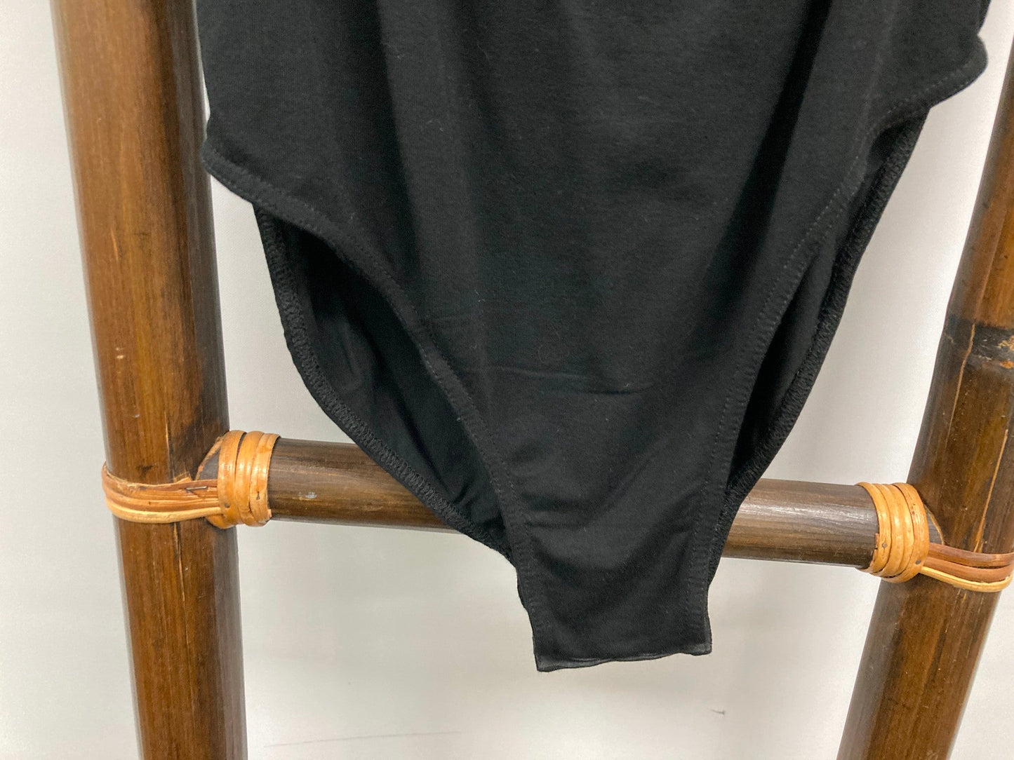 Seed Sleeveless One Shoulder Body Suit Black Ladies Size S NEW