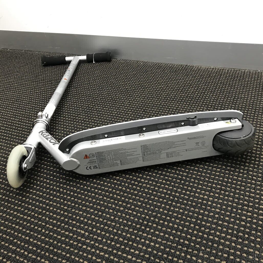 Ex-Display Razor Color Rave Electric Scooter - Silver Ages 8+ *No Charger NEW