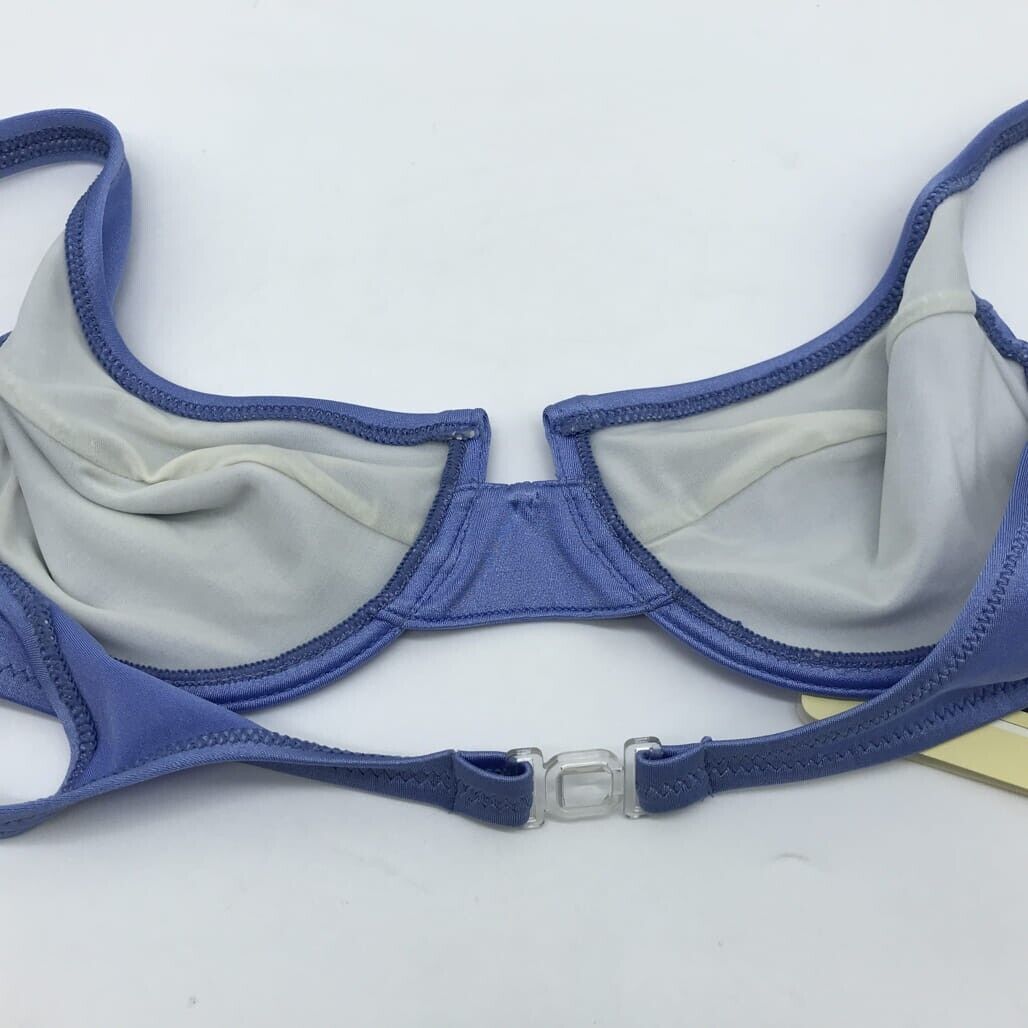 Miami Periwinkle Bikini Top & Bottom Swimwear Set Ladies Size Medium NEW