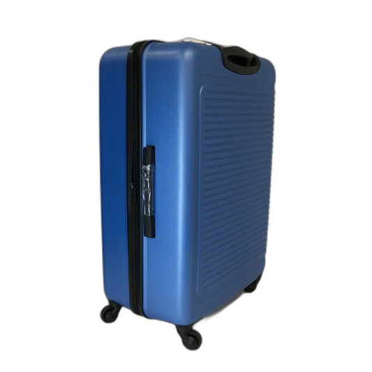 NEW Hardshell Royal Blue Wheeled & Telescopic Handled Travel Suitcase 70cm