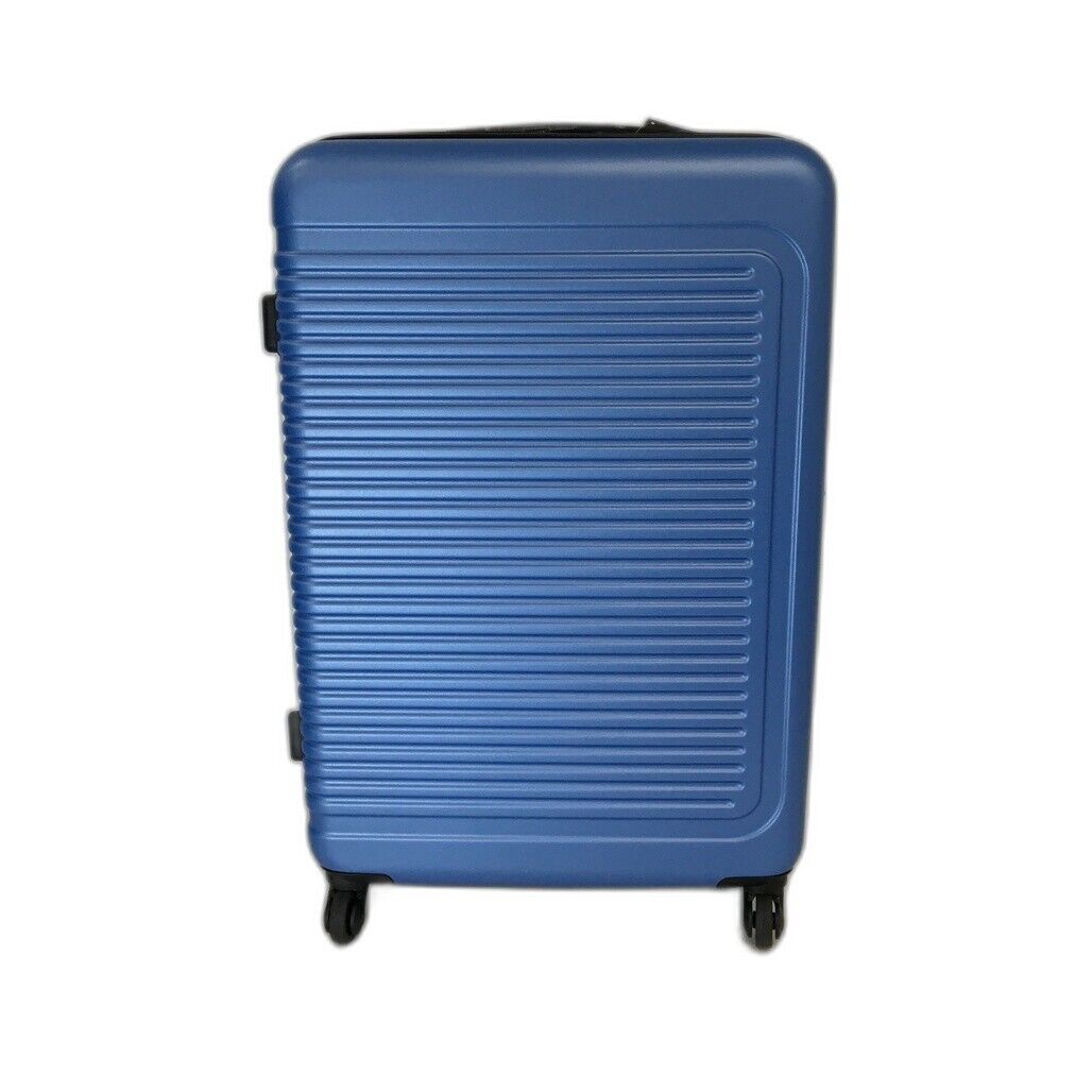 NEW Hardshell Royal Blue Wheeled & Telescopic Handled Travel Suitcase 70cm