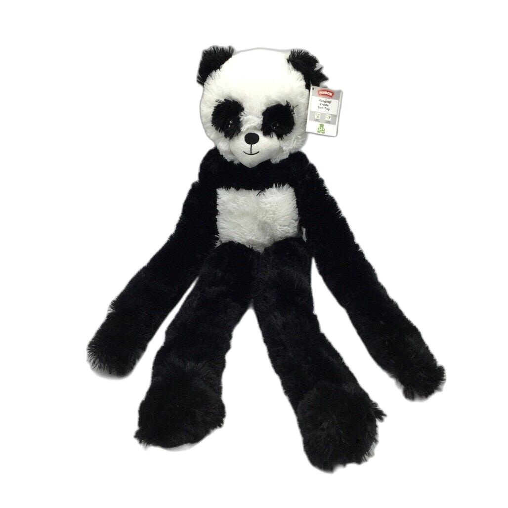 NEW Findon Long Hanging Panda Soft Plush Stuffed Toy 1+ Years Fastener Pads