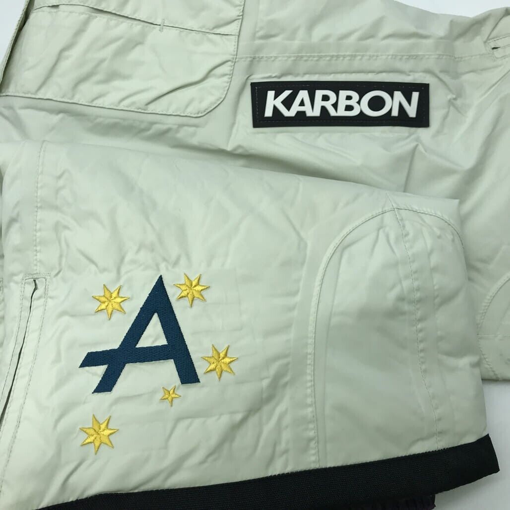 Karbon K9648 ALPS Lvl 3 Off-white w/ Purple Lining Snow Pants Ladies Size 12 NEW