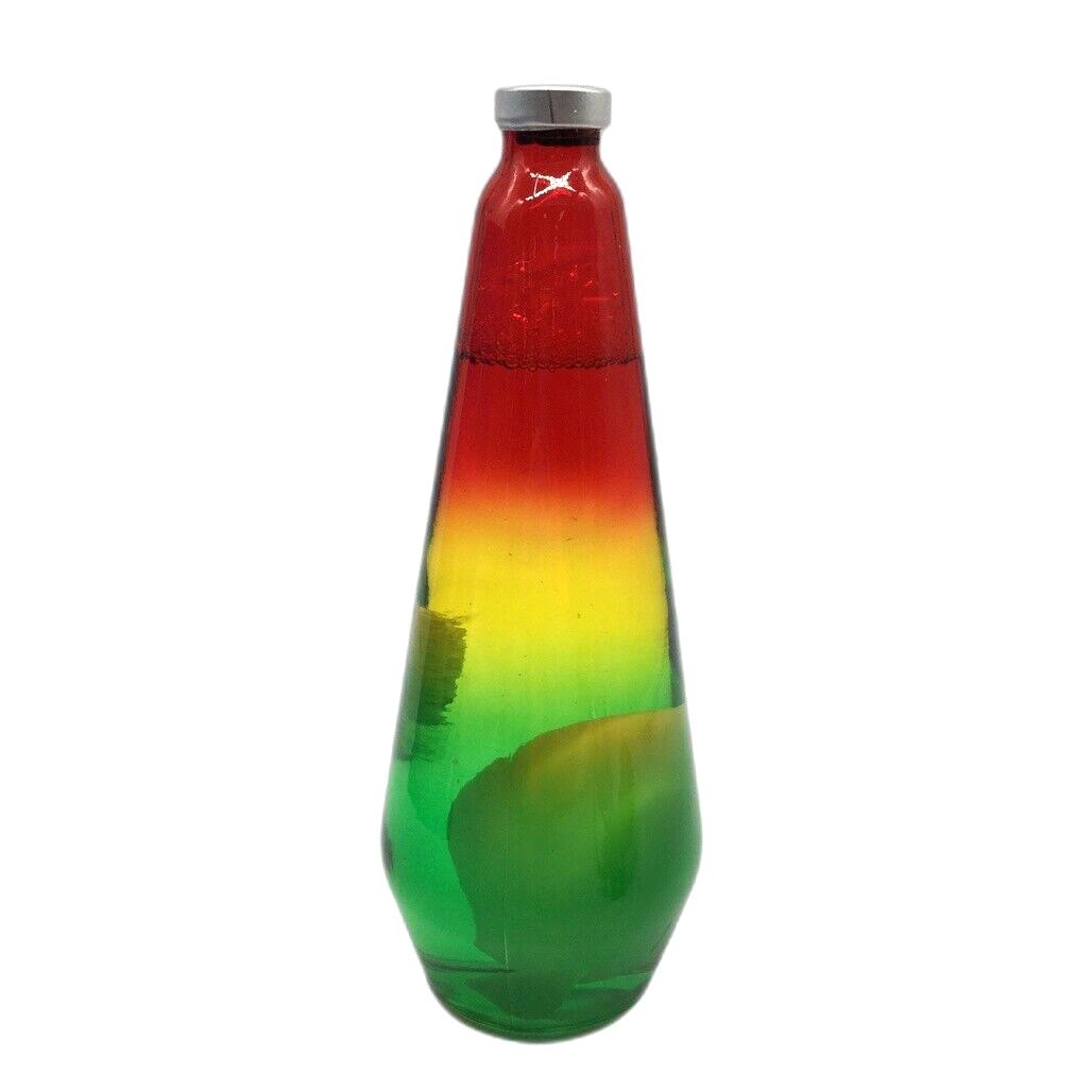 Groovy Rainbow Lava Lamp w/ Bulb Multicoloured Base 36.5cm Height AU PLUG NEW