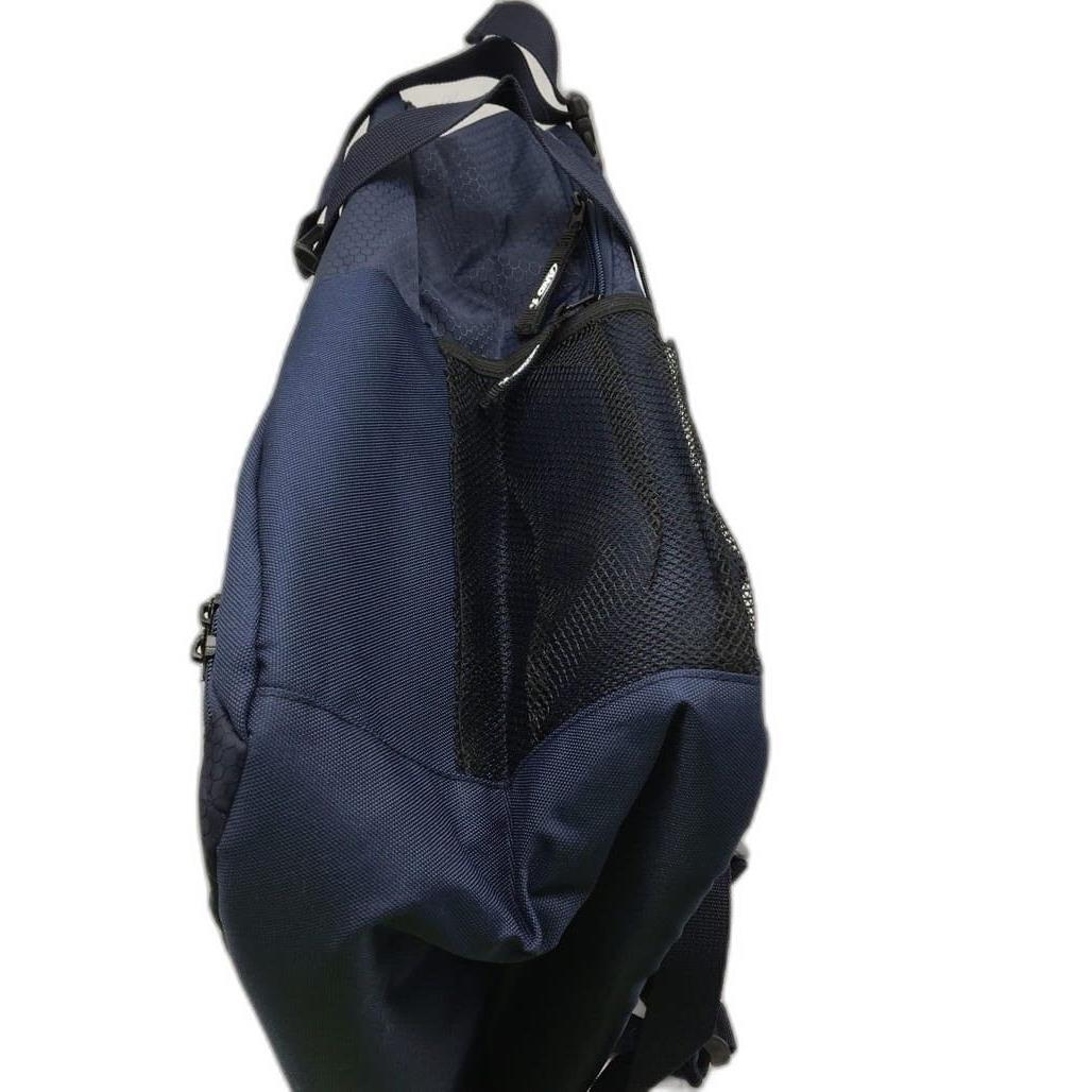 AND1 Nylon Navy Blue Sport Classic Round Multi-Purpose Men Backpack Large NEW