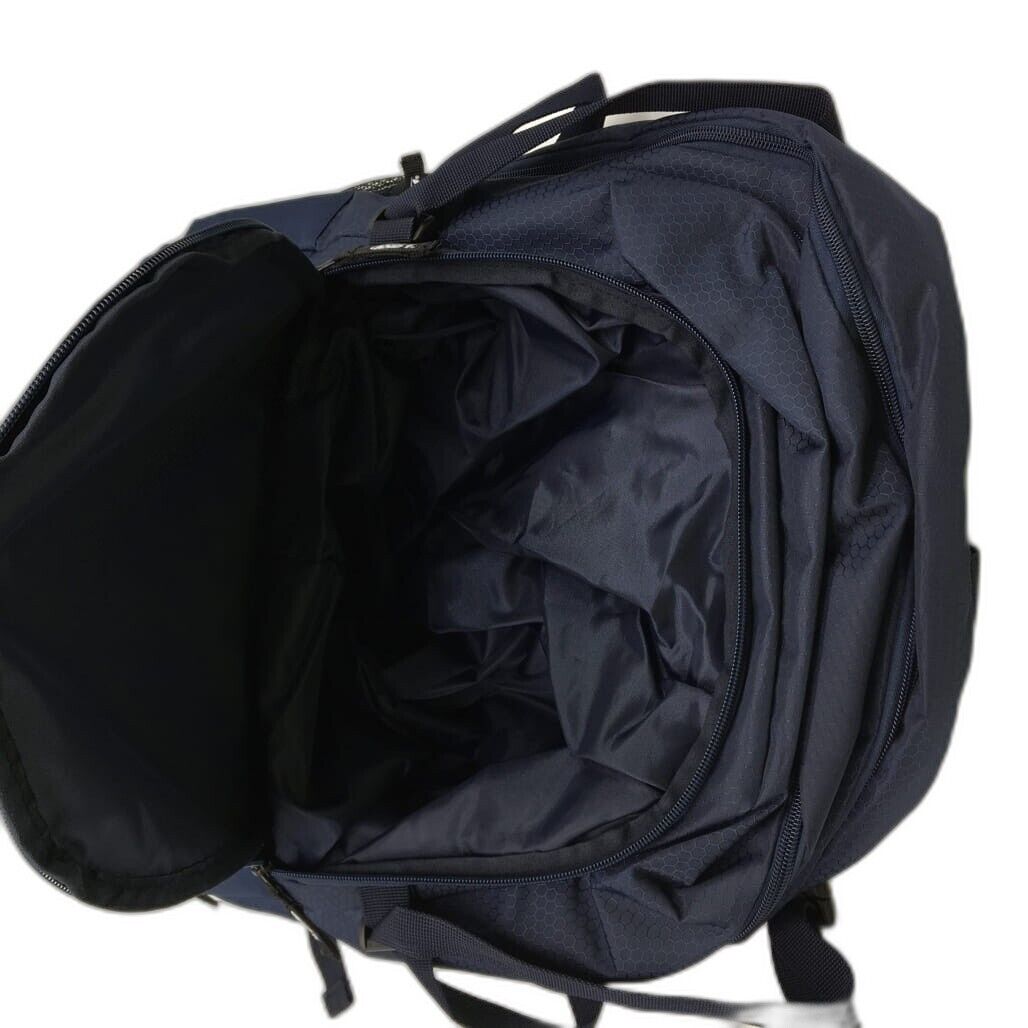 AND1 Nylon Navy Blue Sport Classic Round Multi-Purpose Men Backpack Large NEW