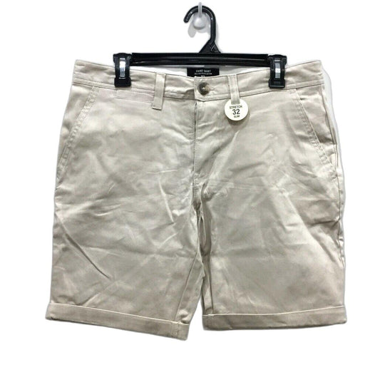 Jay Jays Off White/ Beige Zip Up Button Closure Chino Shorts Mens Size 32 NEW