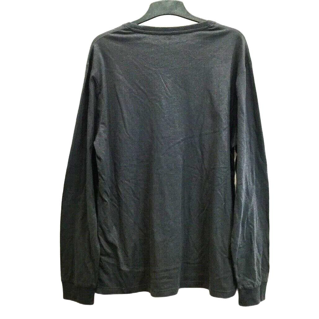 Jeanswest Dark Stone Grey Long Sleeve Crew Neck Shirt Mens Size Large NEW