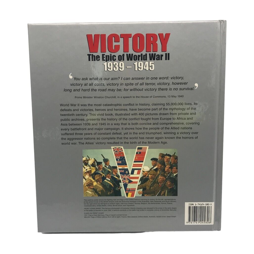 Victory: The Epic of World War II 1939-1945 by AK Macdougall Hardcover 2005 NEW