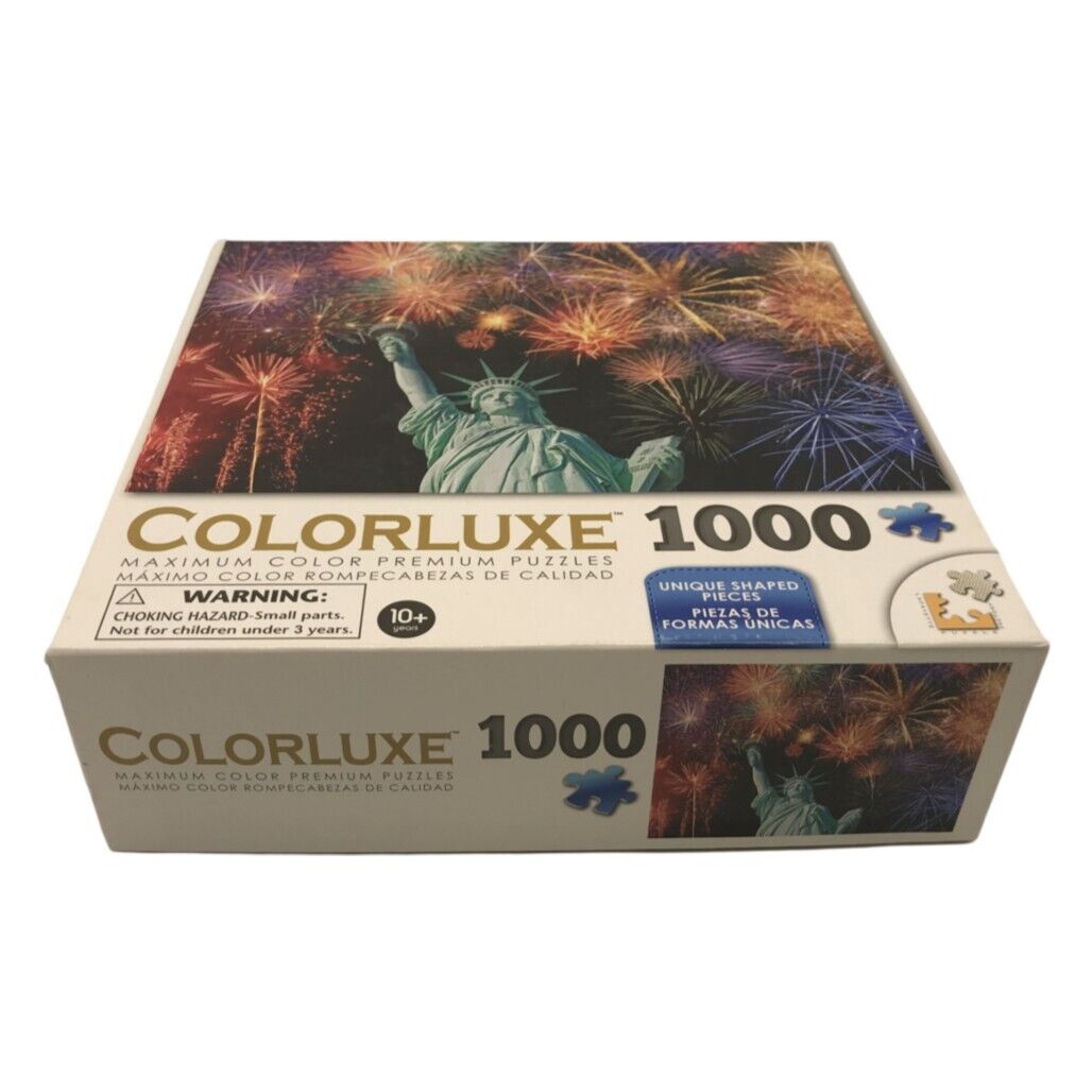 Colorluxe Liberty! Fireworks 1000pc 69x51cm Premium Jigsaw Puzzle Ages 10+ Years